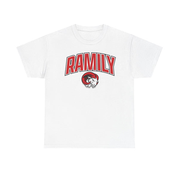 Unisex Ramily Team T-Shirt — Retro Mascot Graphic Tee
