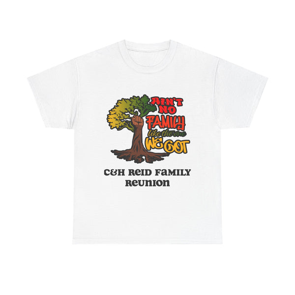 Family Reunion Heavy Cotton Tee - "Ain't No Family Like The One We Got"
