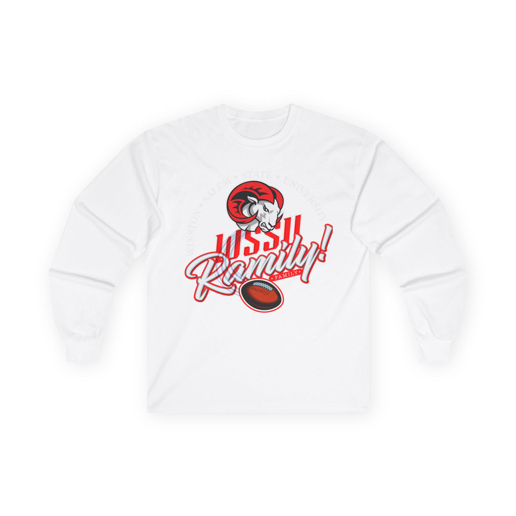 UNISEX WSSU RAMILY FOOTBALL LONG SLEEVE TEE