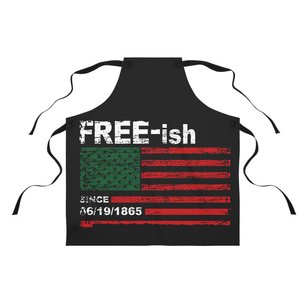 UNISEX JUNTEENTH FREEISH APRON