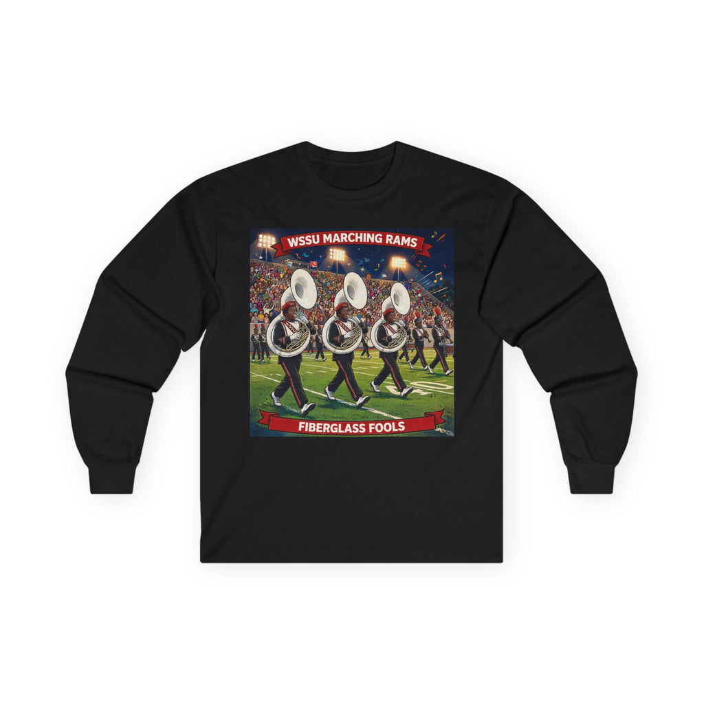 WSSU Marching Rams Fiberglass Fools Long Sleeve Tee