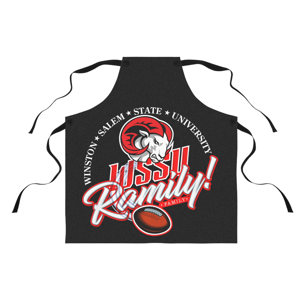 WSSU Rams Apron — Winston-Salem State University Family Cooking Apron
