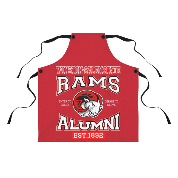 Rams Alumni Apron — Winston-Salem State University Cooking & Tailgate Gear