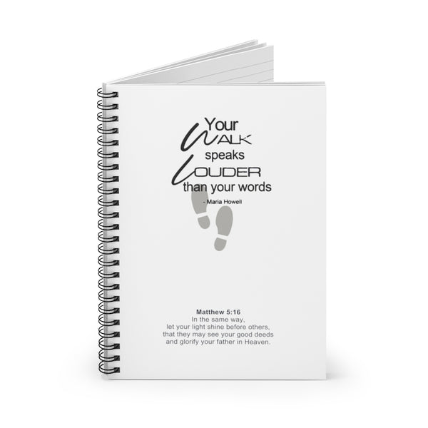 "Your Walk" Spiral Notebook (Maria Howell Collection)