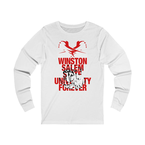 UNISEX WSSU FOREVER LONG SLEEVE TEE