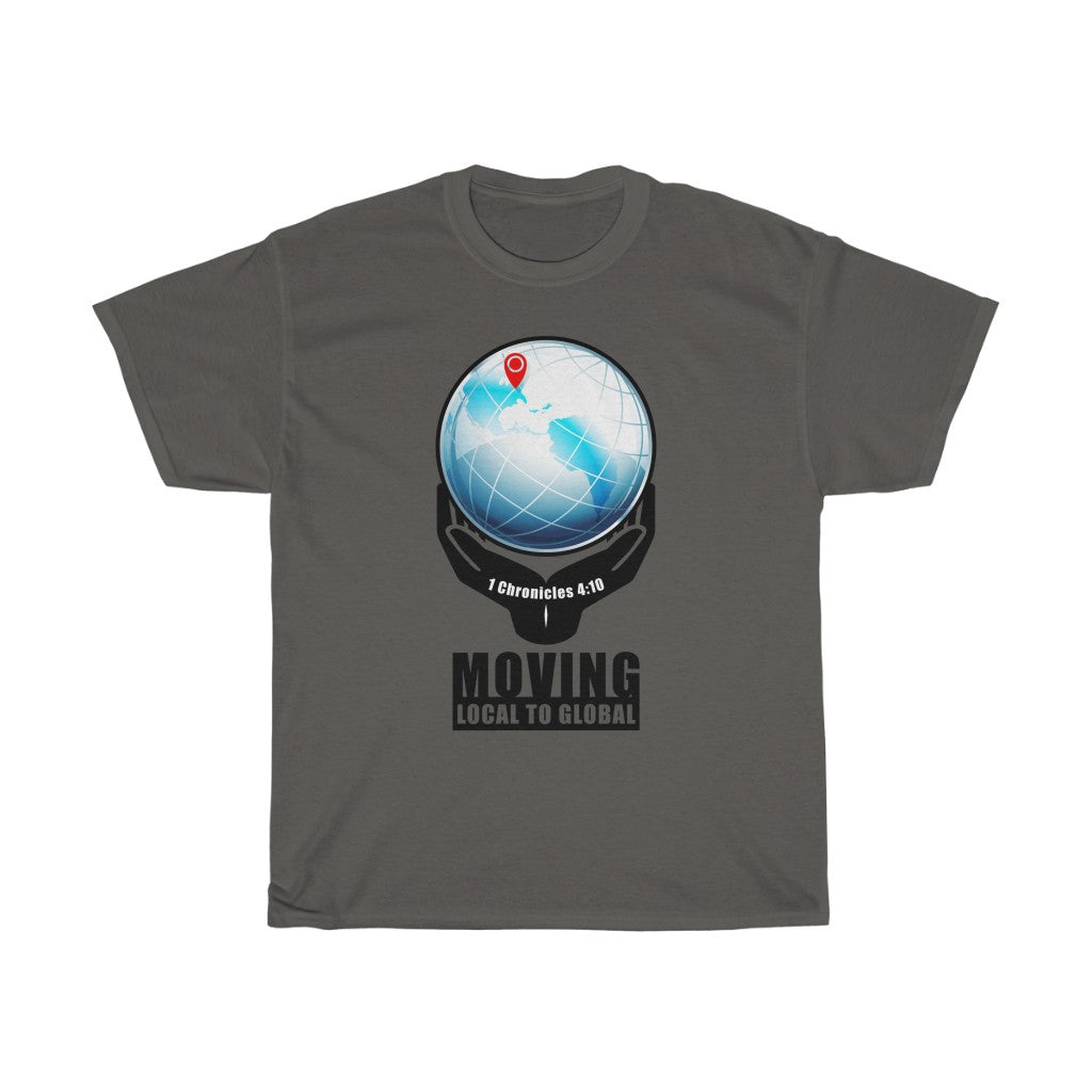 UNISEX MOVING LOCAL TO GLOBAL TEE