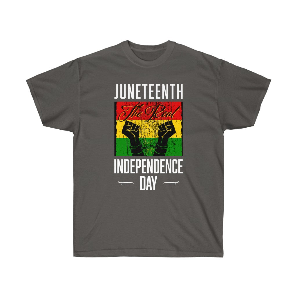 JUNETEENTH INDEPENDENCE DAY TEE