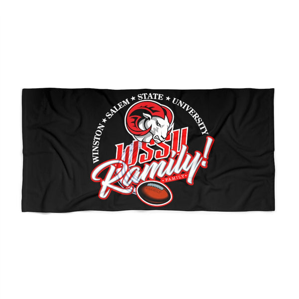 WSSU RAMILY BEACH TOWEL