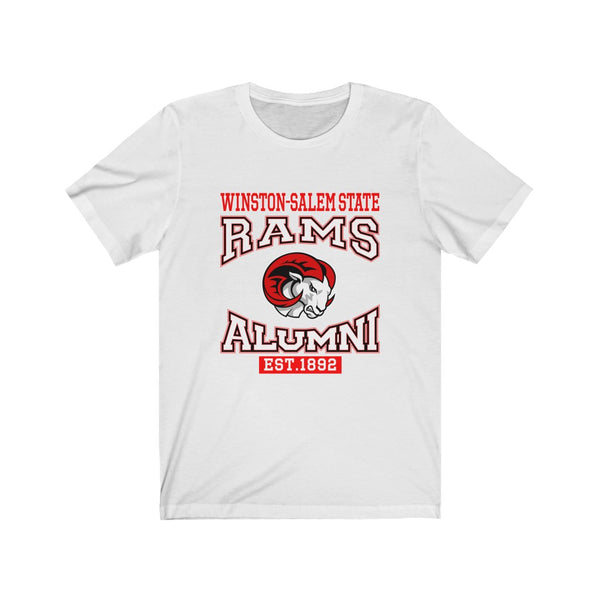 WSSU ALUMNI TEE WHITE