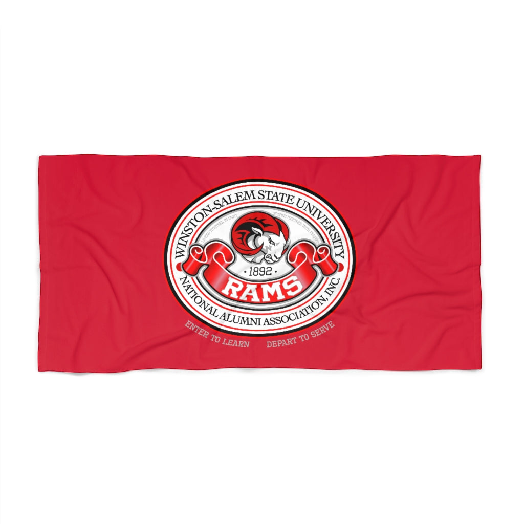 WSSU NAA BEACH TOWEL