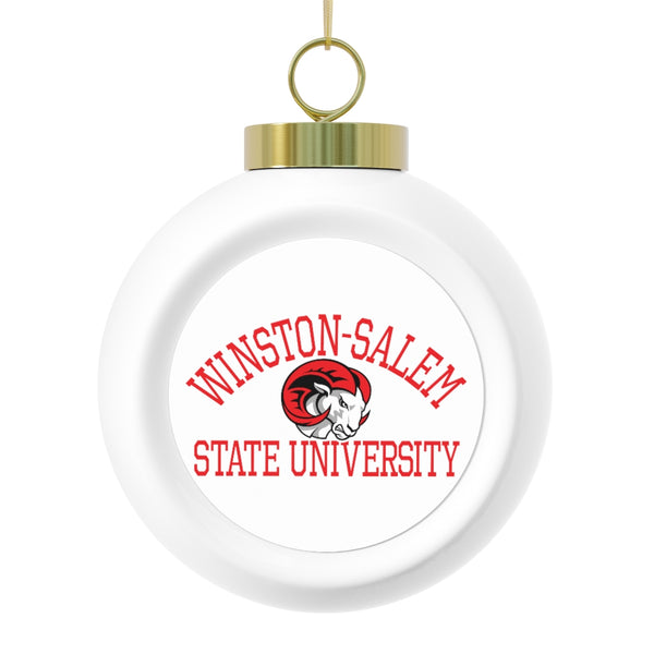 WSSU CHRISTMAS BALL ORNAMENT